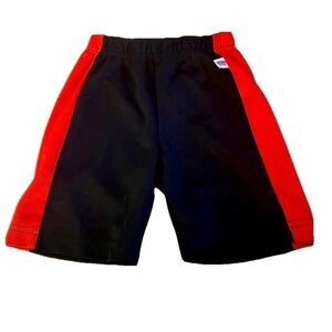 Paw Patrol Nickelodeon Gym Shorts 3T Boys Black Red Stripes Authentic